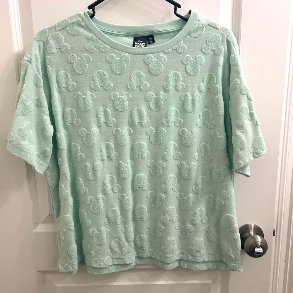 Cropped Mickey Tee